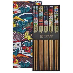 Set 5 paia bacchette AB17946