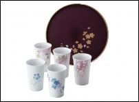 Set 5 mugs porcellana CAT272-675