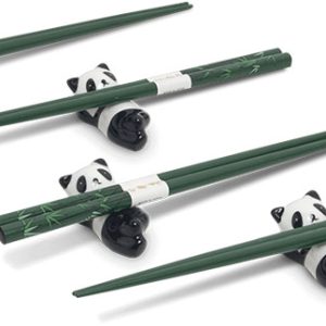 4 paia di bacchette con supporto Panda 6006219