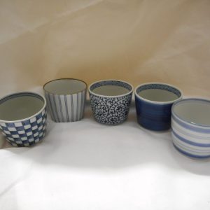 Set 5 tazze tronco coniche CSK31854