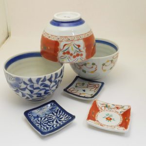 Saiegawari bowl-plate CV T51763
