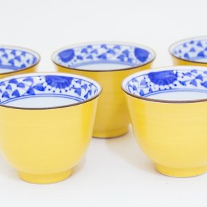 Set 5 tazzine gialle CSK91537