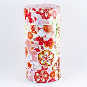 Tea caddy metallo serigrafato TCAD25