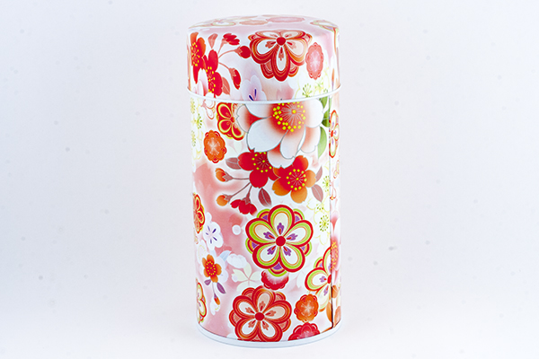 Tea caddy metallo serigrafato TCAD25